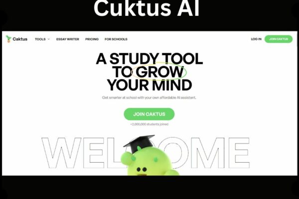 CAKTUS AI Your Best AI Tool for School